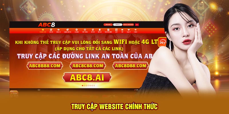 Truy cập website chính thức